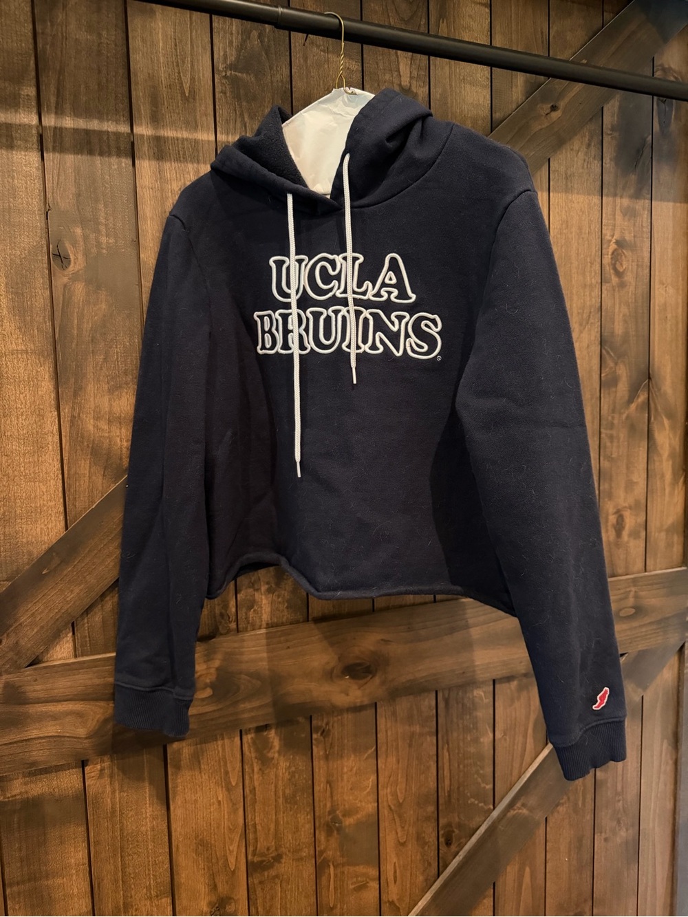 UCLA Bruins Navy Women’s Cropped Hoodie.